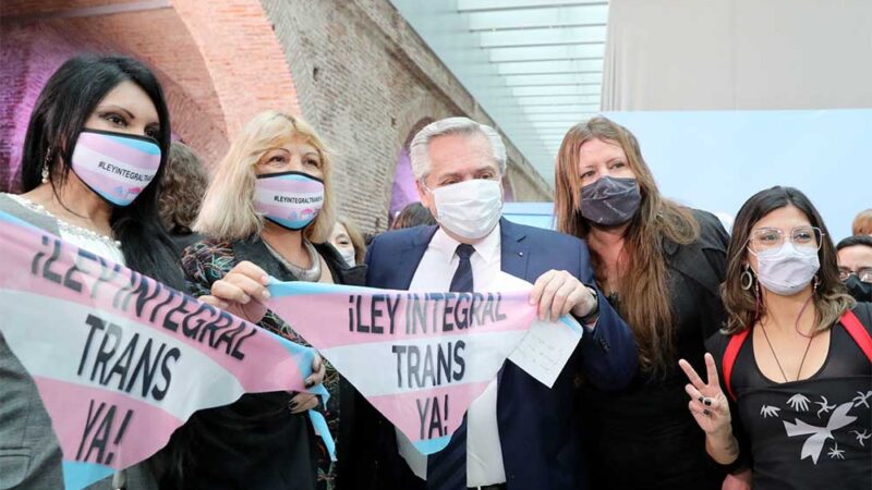 El Presidente promulgó la Ley de Promoción del Acceso al Empleo Formal para Personas Travestis, Transexuales y Transgénero