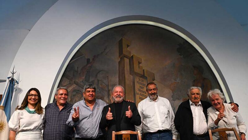Lula y “Pepe” Mujica en la CGT: “Juntos somos fuertes y separados, frágiles”