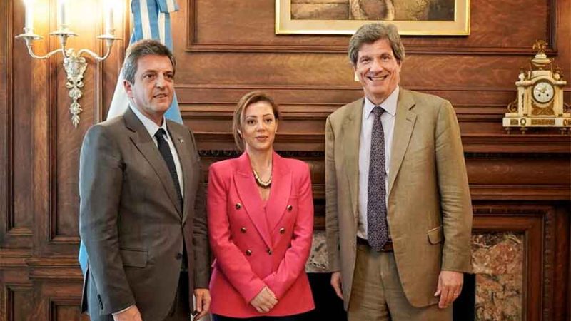 Massa destacó la posibilidad de nuevas inversiones de empresas estadounidenses en energía y minería