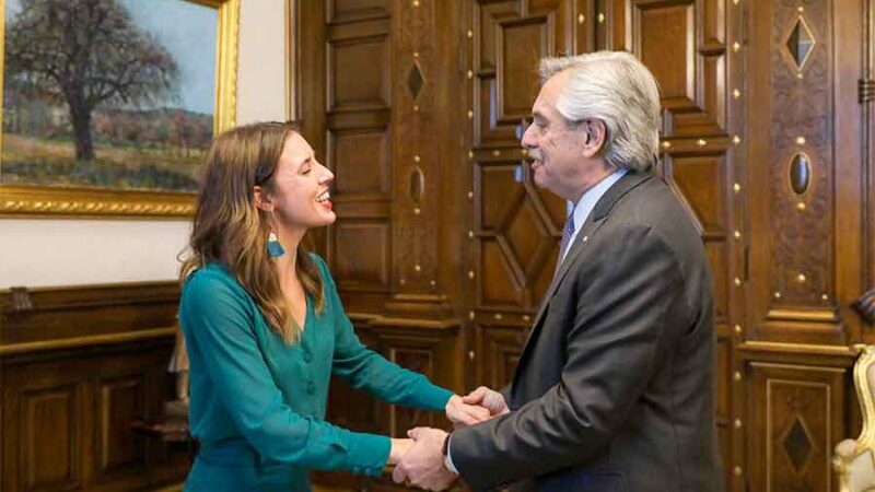 Alberto Fernández y Cristina Kirchner respaldaron a la ministra española Irene Montero que fue agredida verbalmente en España