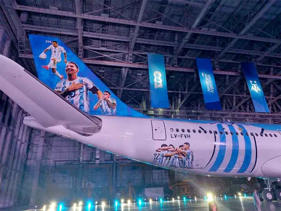 Locura finalista: Aerolíneas Argentinas sumó vuelos a Qatar y el primero se agotó en media hora