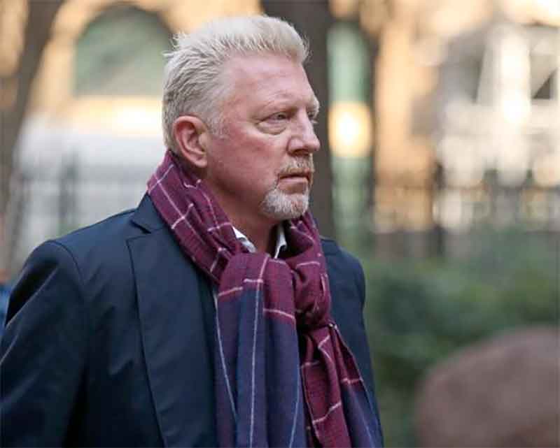 El extenista alemán Boris Becker salió de la cárcel en Londres por haber ocultado su patrimonio