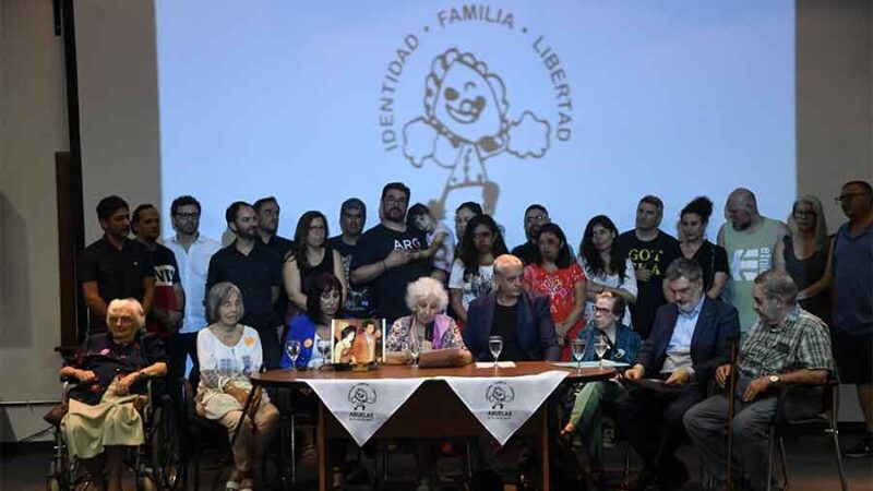 Abuelas de Plaza de Mayo informó la restitución del nieto 131