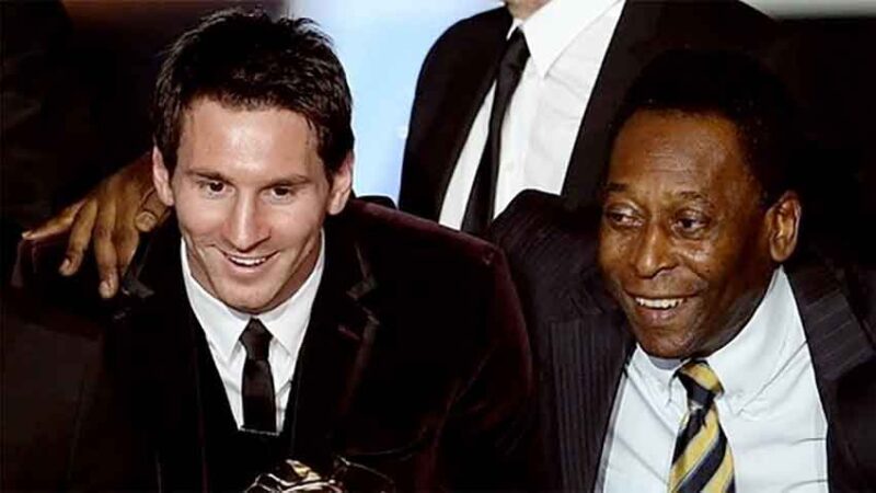 “Descansá en paz, Pelé”, el deseo de Messi