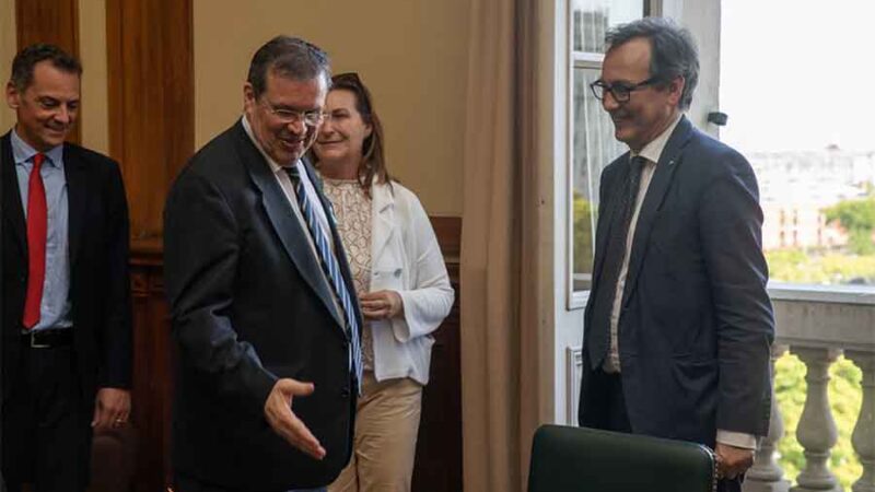 El ministro de Cultura se reunió con el CEO de la Agencia Italiana de Noticias ANSA