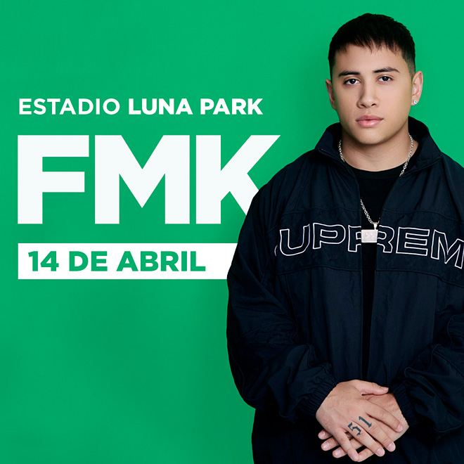 FMK por primera vez en el Estadio Luna Park