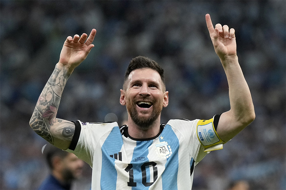 Messi: “Diego desde arriba nos está empujando”