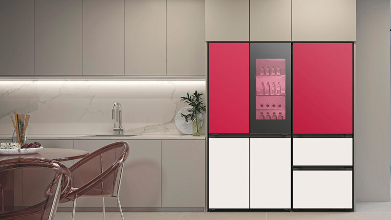 El refrigerador LG con Moodup aporta un estilo de vida más colorido a la cocina