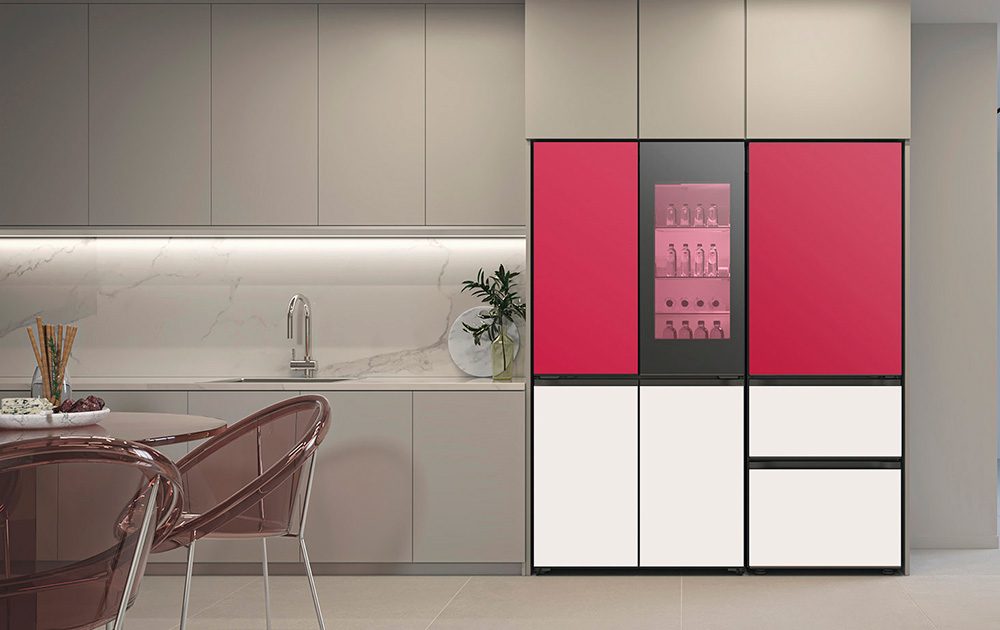El refrigerador LG con Moodup aporta un estilo de vida más colorido a la cocina