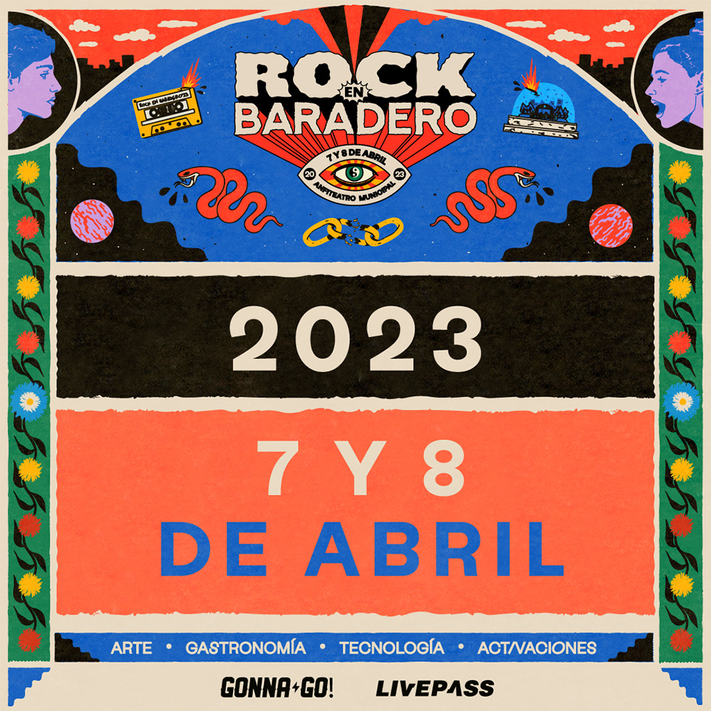 Rock en Baradero 2023. Una ceremonia atemporal. 7 y 8 de Abril.