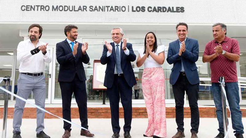 “Estoy seguro de que ya dejamos los cimientos para que la  Argentina crezca con igualdad”, afirmó el Presidente al inaugurar el  primer hospital público de Los Cardales