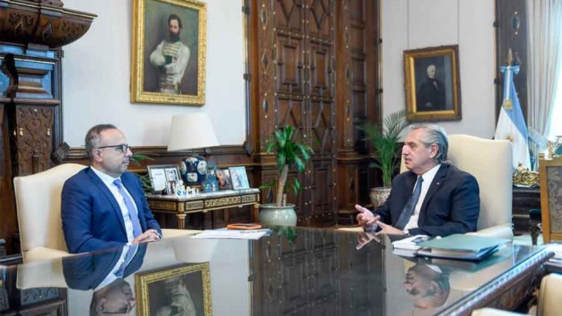 Alberto Fernández se reunió con Antonio Aracre, nuevo jefe de Asesores de la Presidencia