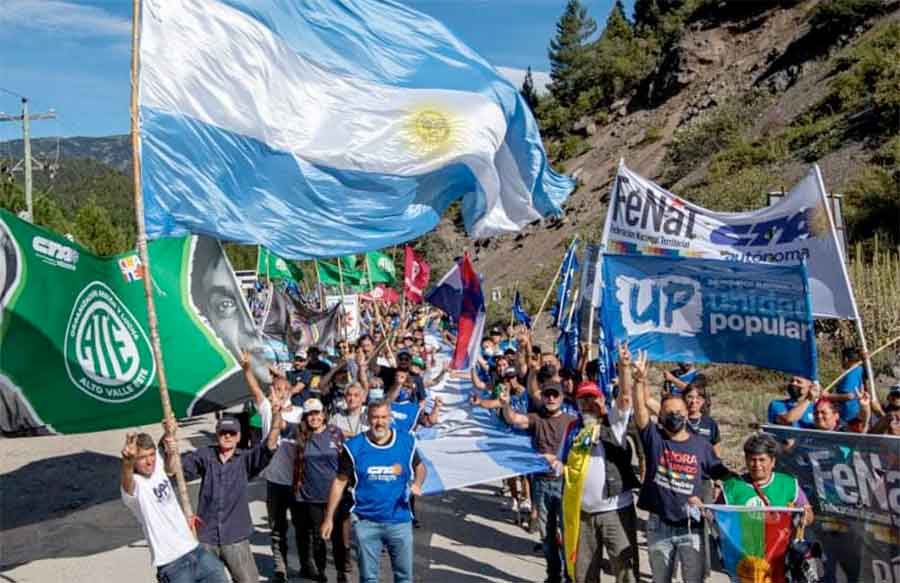 Por la recuperación de la soberanía, ATE y la CTA Autónoma marchan mañana a Lago Escondido