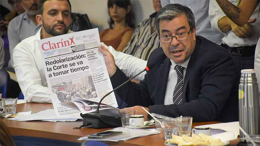 Germán Martínez: “Sería un papelón que Stornelli no vaya a la comisión de juicio político”