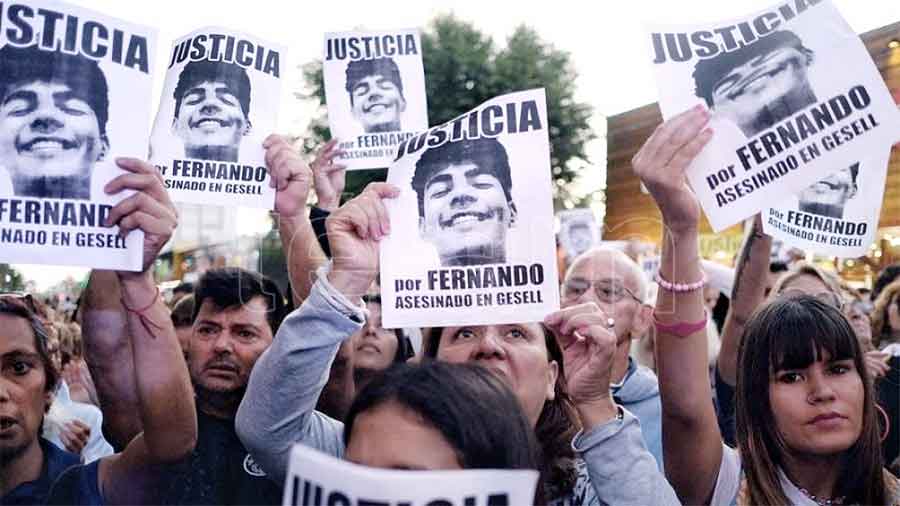 Más de medio millón de firmas para pedir perpetua para los ocho acusados del crimen de Báez Sosa