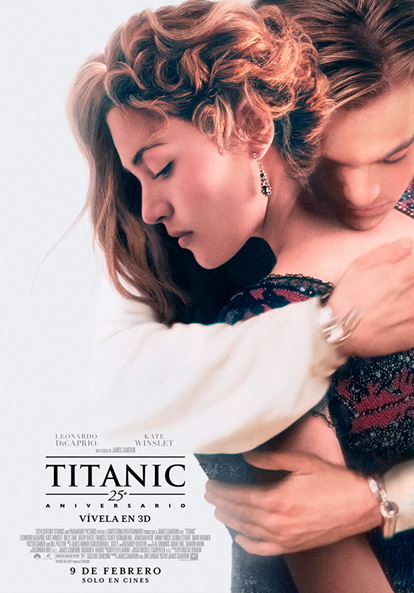 Titanic vuelve a los cines por su 25° aniversario en versión 3D