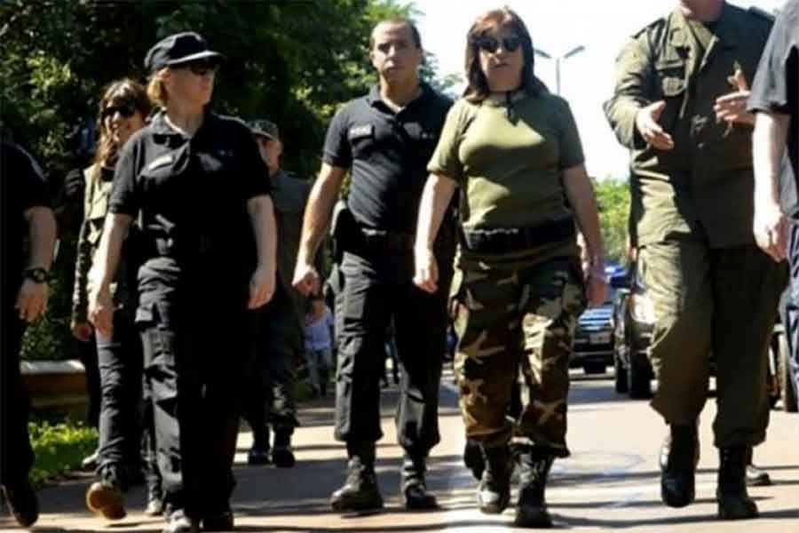 Patricia Bullrich insiste con sacar a la calle a las Fuerzas Armadas para luchar contra narcotráfico