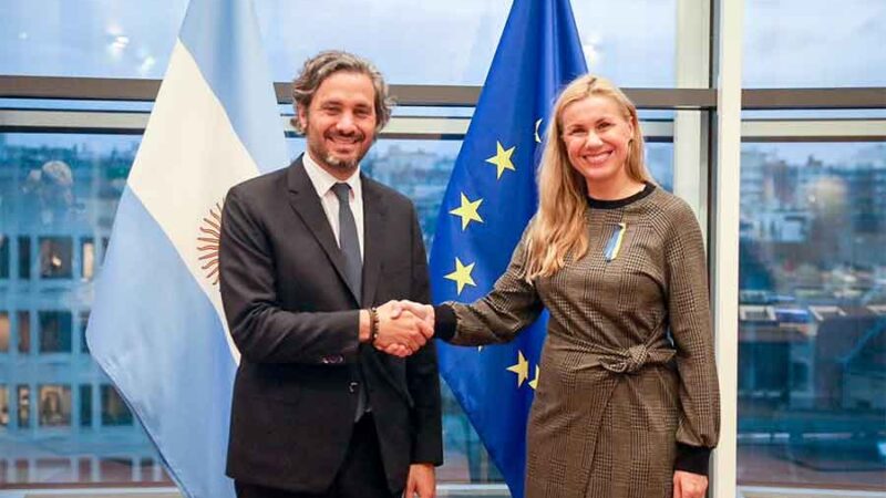 Cafiero en Bruselas destacó el rol del hidrógeno verde argentino para la autonomía estratégica de la Unión Europea