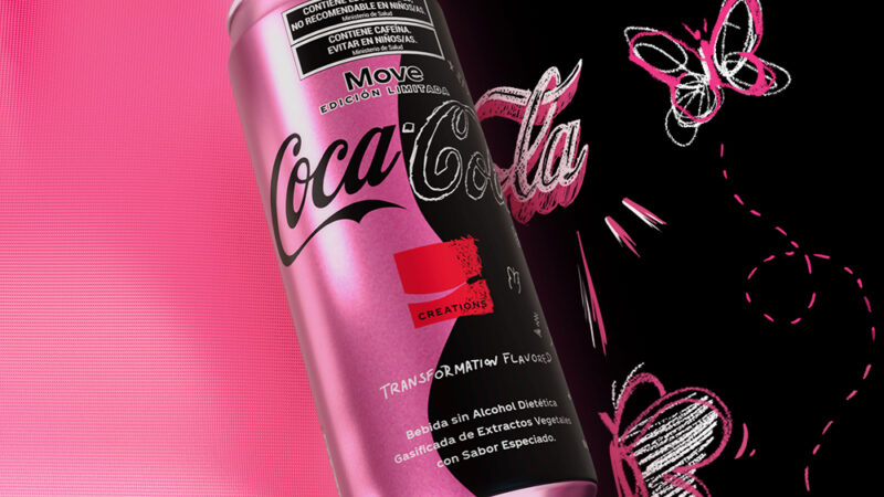 Cola-Cola presenta una edición limitada de Coca-Cola Creations inspirada en la transformación