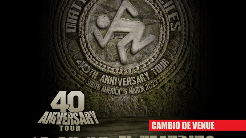 D.R.I. regresa a la Argentina! 29 años después de su primer show en el país