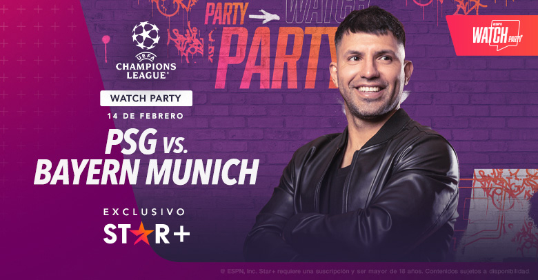 PSG vs. Bayern Munich (con Watch Party del Kun Agüero) encabeza la lista de partidazos de la UEFA Champions League