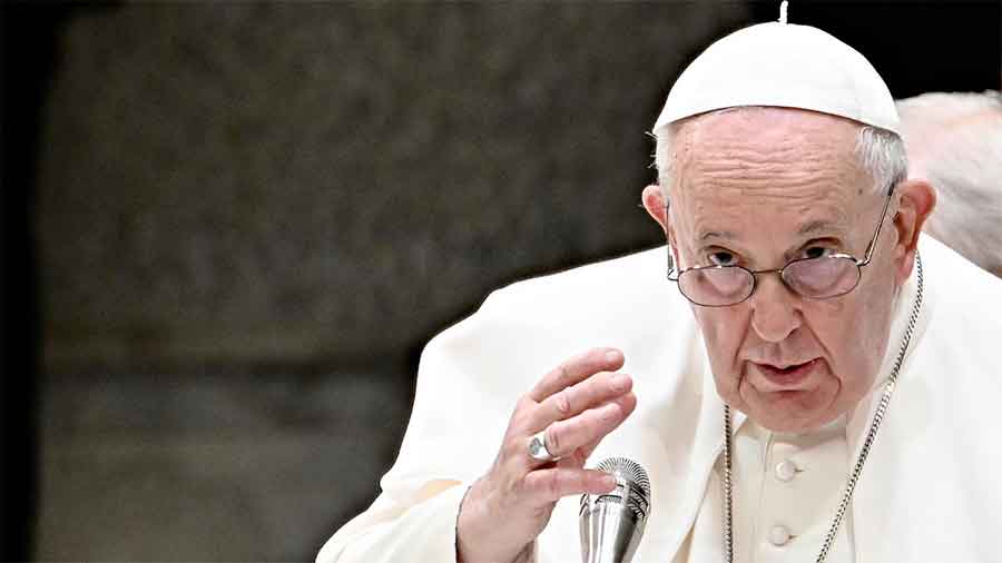 El papa Francisco pidió a los líderes mundiales esfuerzos concretos “para el fin del conflicto” en Ucrania