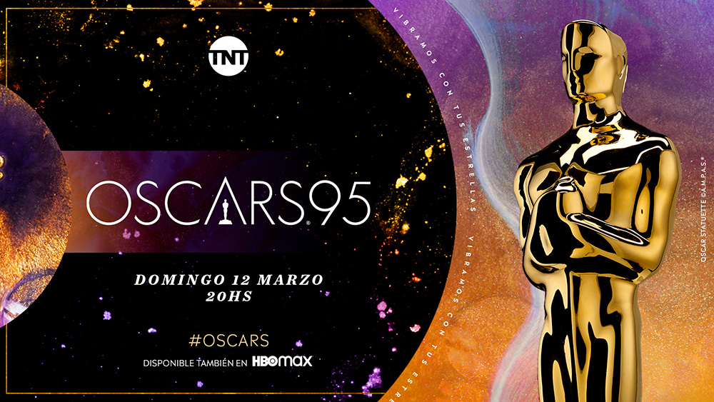 La 95ª entrega de los Premios Oscar® se suma a la temporada de premios y se verá en vivo por TNT y HBO Max