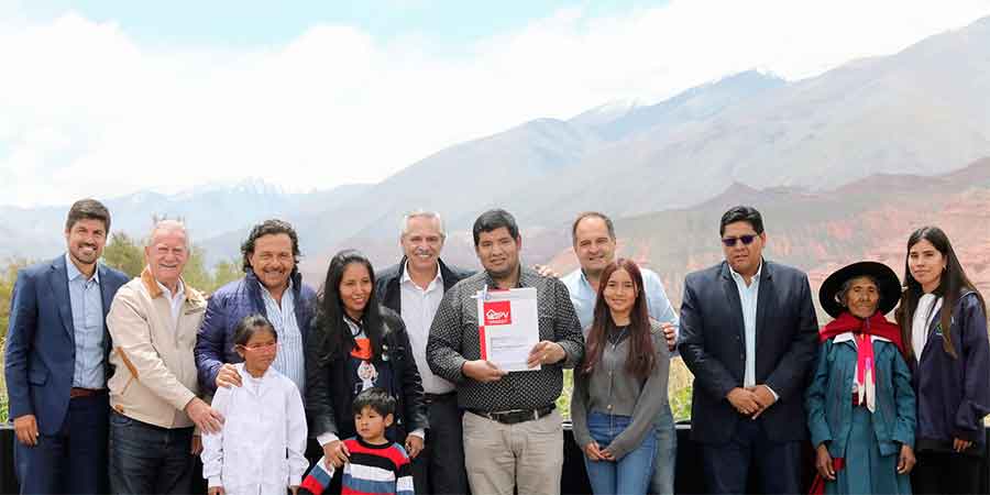 El Presidente entregó las primeras viviendas para comunidades rurales y pueblos originarios en Salta y llega a las 90.000 unidades construídas desde el inicio de su gestión