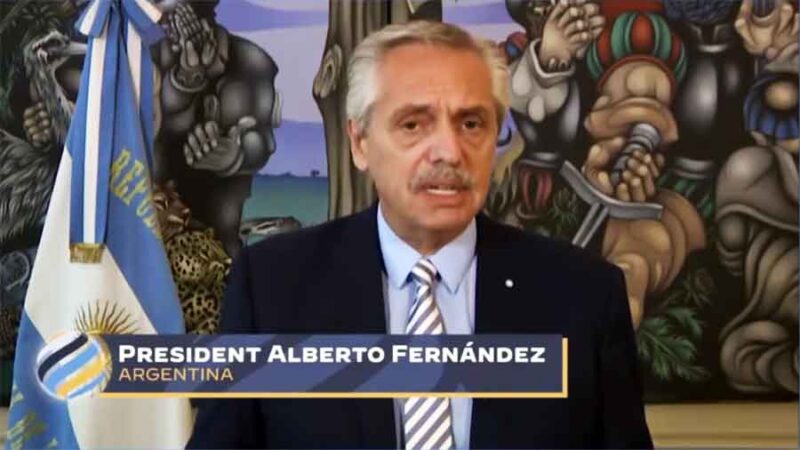 Alberto Fernández, en la II Cumbre por la Democracia: “Asoman discursos de odio y acciones violentas”
