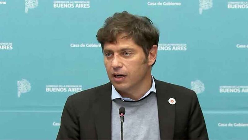 Axel Kicillof, sobre la decisión de Macri de no ser candidato: “Renunció sin que nadie le pida que se quede”