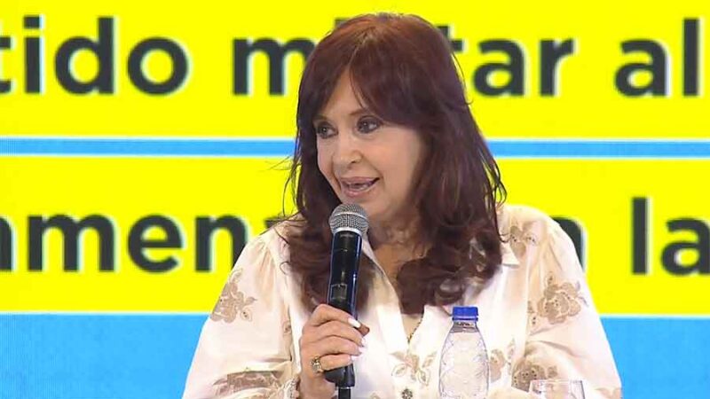 III Foro Mundial de los Derechos Humanos: Cristina Fernández advirtió que todo lo que se “sufre” en Argentina “tiene que ver con la economía”