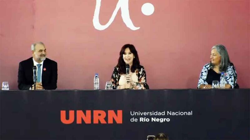 Cristina Kirchner advirtió que en la Argentina ya no hay “un Estado constitucional democrático”