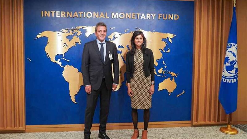 Massa se reunió con el FMI y el organismo multilateral se encamina a aprobar revisión del acuerdo