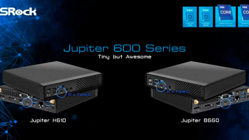 ASRock lanza Jupiter 600, su nueva línea de Mini PC