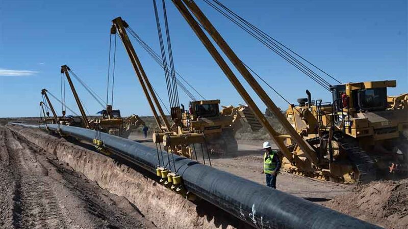 Gasoducto Néstor Kirchner registra avance de obra del 45% y comenzará a operar el 20 de junio