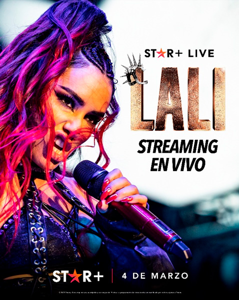 Star+ Live presenta: “Lali: Disciplina Tour en Vélez” en vivo