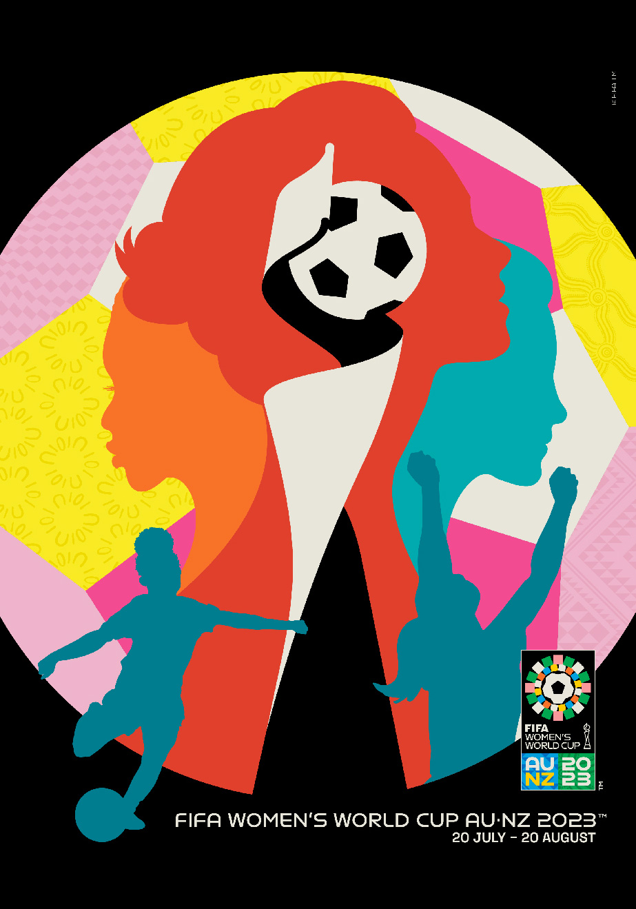 Se presentó el póster oficial de la Copa Mundial Femenina de la FIFA