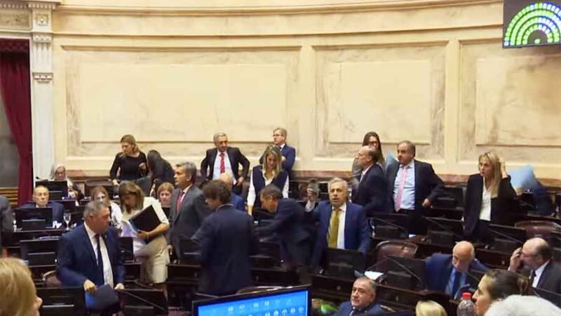 La oposición hizo fracasar la sesión en el Senado e impidió tratar la Ley de Alcohol ero y la Ley Lucio