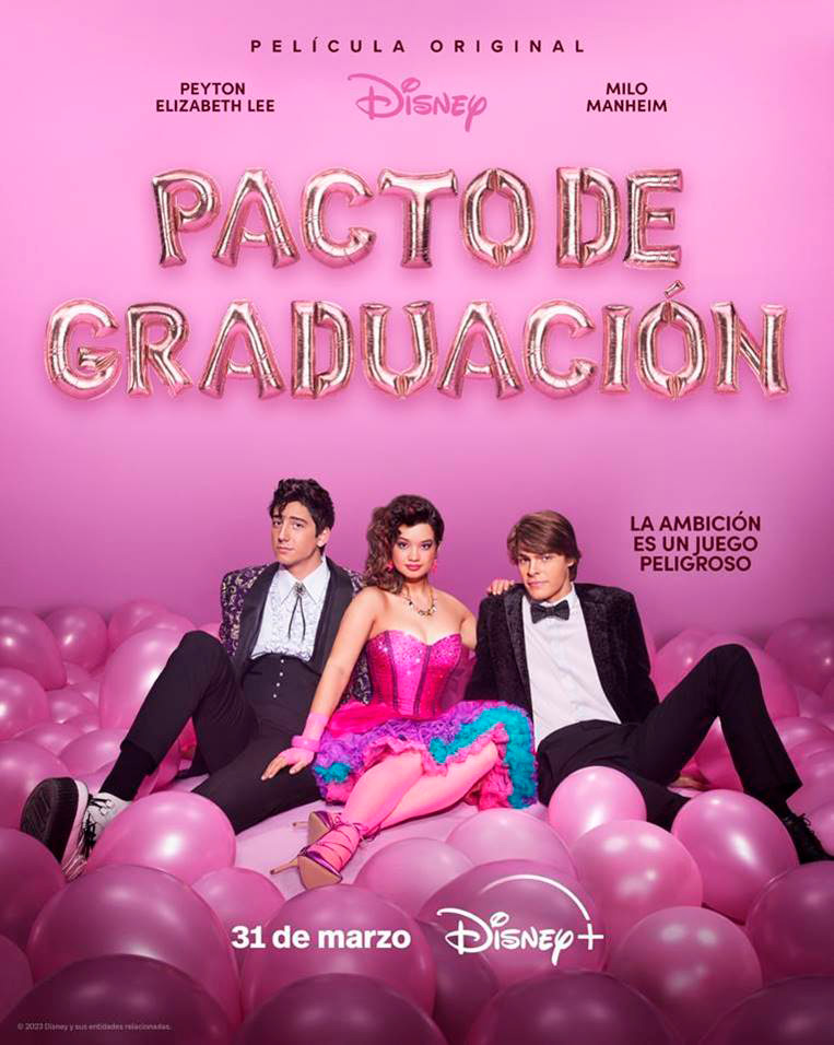 Disney+ presentó el tráiler de la comedia romántica “Pacto de Graduación” que estrena el 31 de marzo