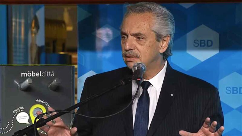 Alberto Fernández, sobre el FMI: “No podemos dejar que nos asfixien”