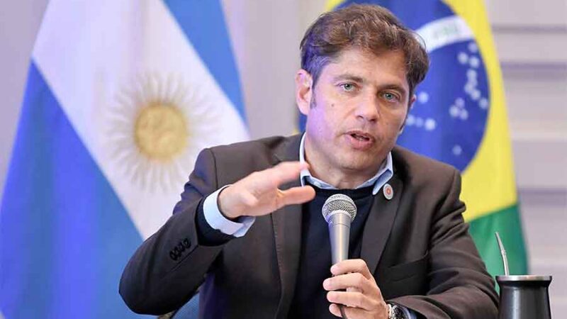 Axel Kicillof acusó a la oposición de cometer un “sabotaje” contra la Argentina