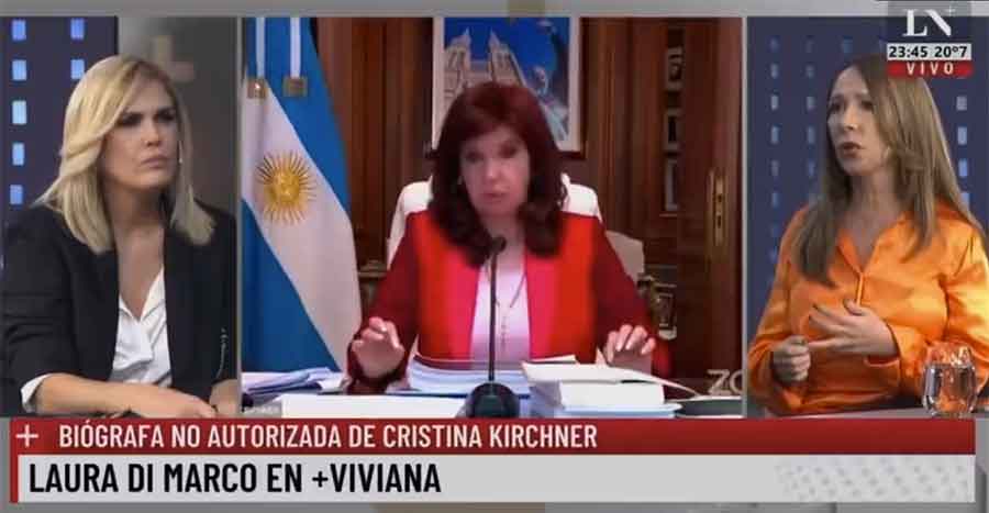 La Cámpora denunció a Canosa por “discurso de odio” contra CFK y su hija, y crecen los repudios
