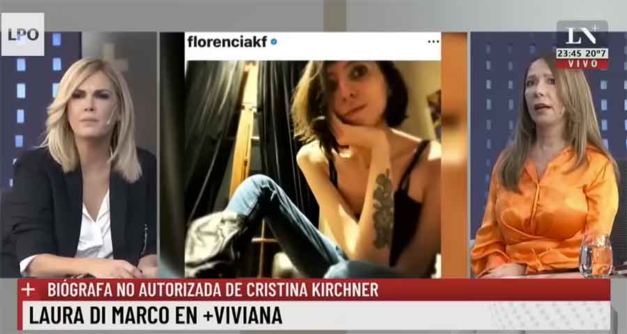 Fopea repudia las “expresiones e imágenes” sobre Florencia Kirchner difundidas en La Nación+