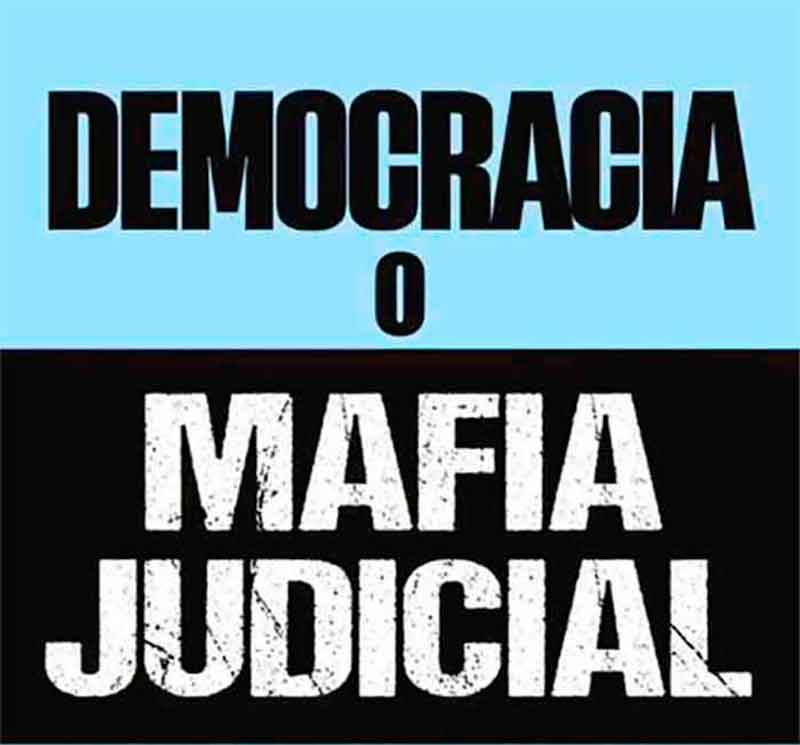 Marcha hacia los Tribunales bajo el lema “Democracia o mafia judicial”