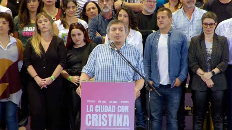 El Plenario del FDT porteño cerró con un llamado de Máximo Kirchner “a definir un programa de gobierno”