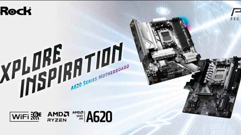 ASRock lanza su línea de motherboards AMD A620 para procesadores Ryzen