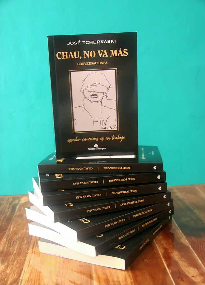 José Tcherkaski presenta su nuevo libro “Chau, no va más”
