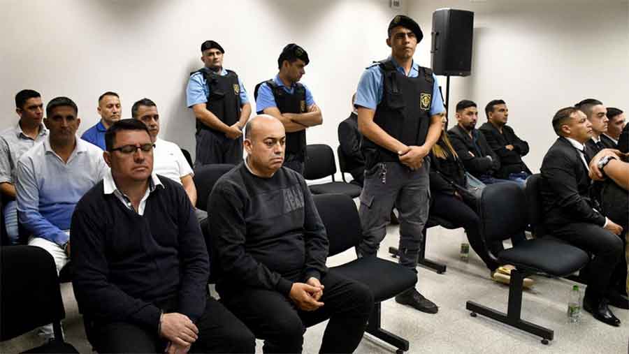 Quiénes son los 13 policías condenados por el crimen de Blas Correa