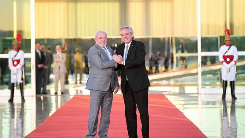 Lula y Fernández se reúnen en el Palacio de la Alvorada