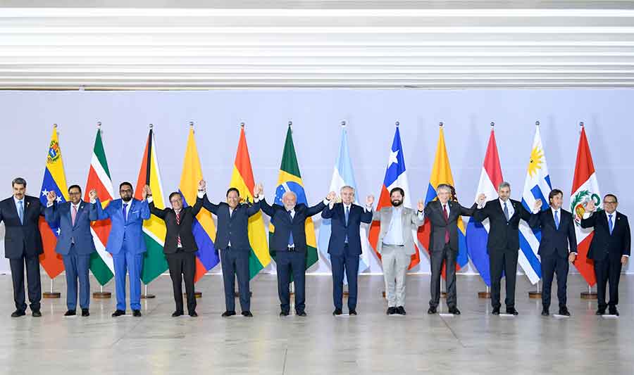 Los presidentes de América del Sur alcanzaron un consenso de cooperación e integración de la región